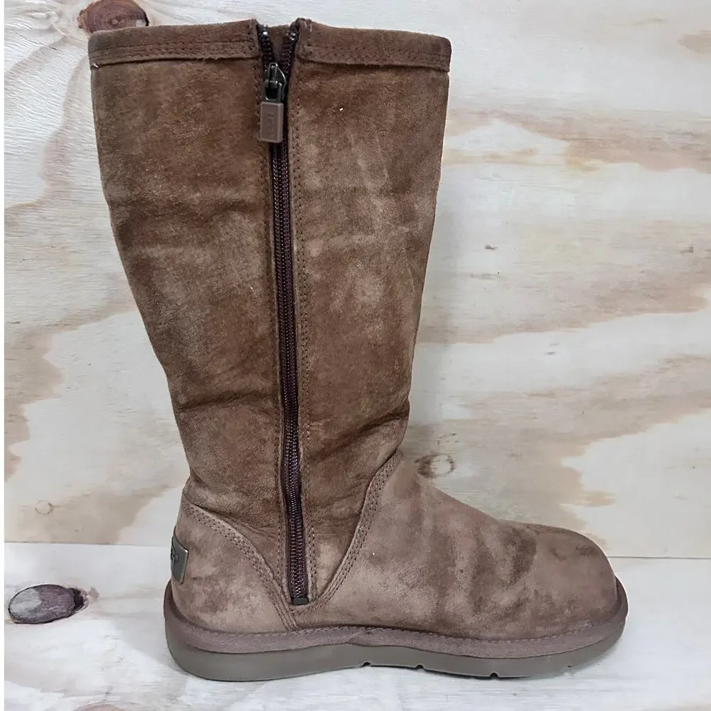 UGG Australia - Kenlys Tall - Winter Boots - Brown - Women's - 6 - S/N 1890